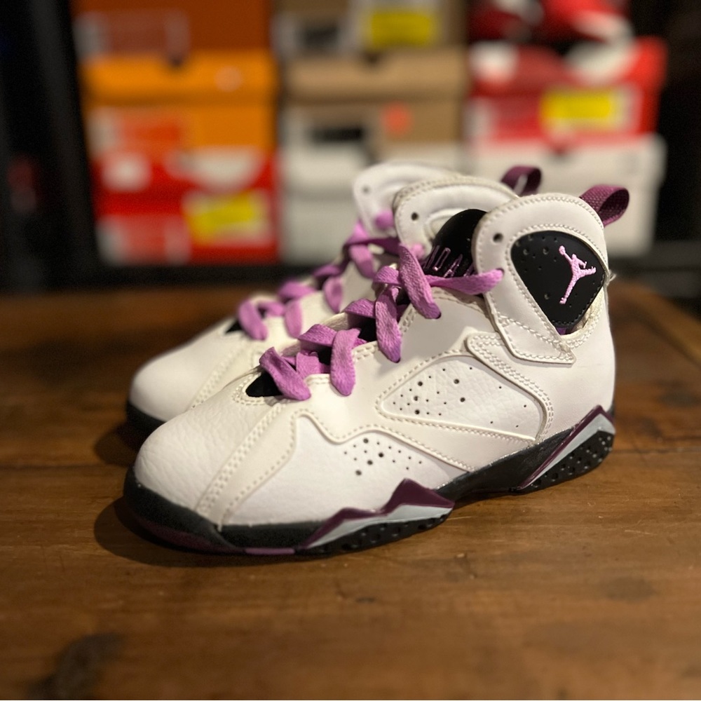 Nike Air Jordan retro 7 VII fuchsia glow preschool 12c PS 442961-127